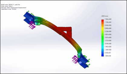 Click here for FEA example report. Click here for FEA example report.